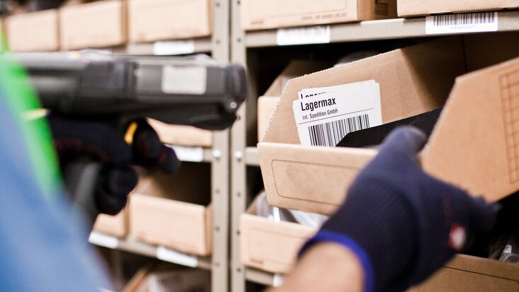 Lagermax Kleinteile-Logistik - damit Ersatzteile sicher, schnell und termingerecht ankommen.