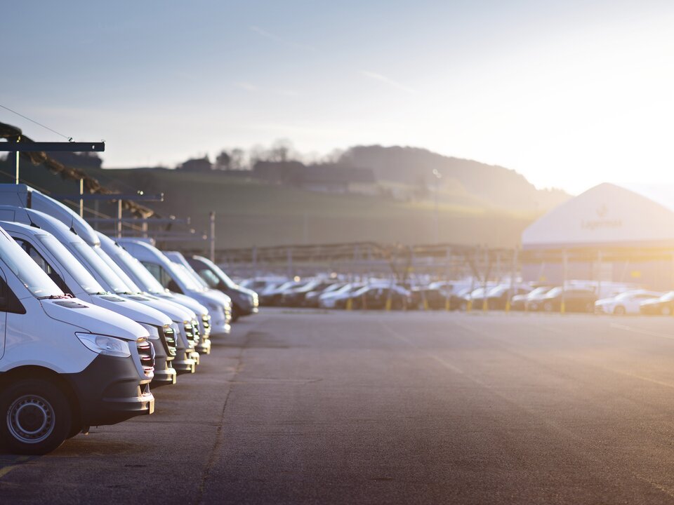 Zolleigenlager bei Lagermax Autotransport in Straßwalchen.